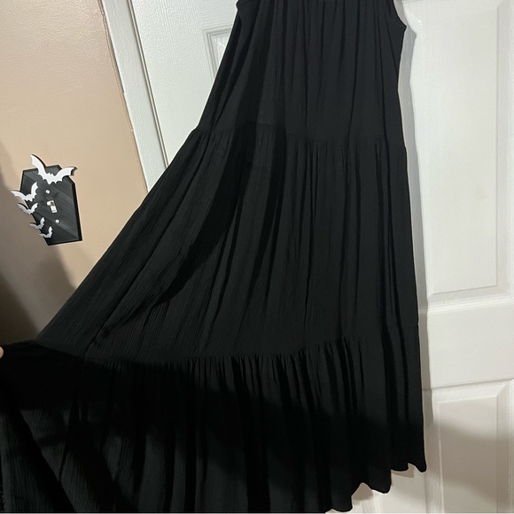 2/$30 Black Maxi Dress, XS - Picture 3 of 9